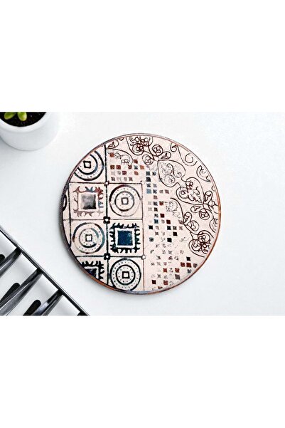 La Mediterranea Ceramic flat plate, Greece pattern, 26 cm -