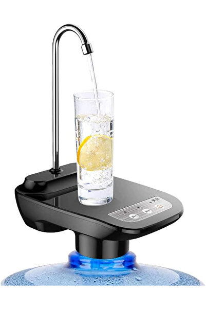 Urbanza موزع مياه كهربائي لاسلكي قابل لإعادة الشحن لزجاجات جالون - محمول وآلي