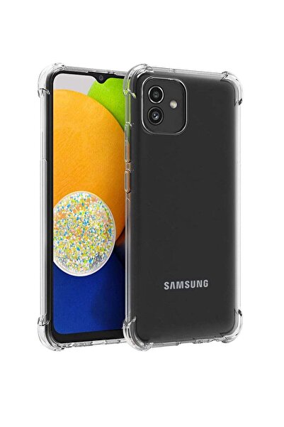 Generic Transparent protective case with shock-absorbing edges for Samsung Galaxy A04e