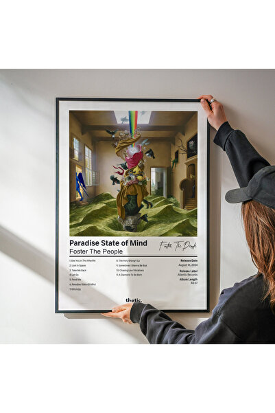 Thetic Foster the People - Paradise State of Mind Album Collection Premium Spotify Poster!
