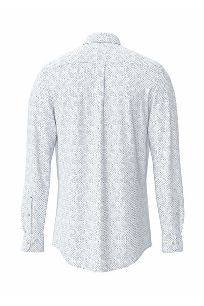 Fynch-Hatton Langarm FreizeitHemd für Herren
