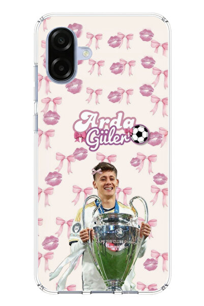 TechTree حافظة سيليكون متوافقة مع هاتف سامسونج جالاكسي A07 من أردا غولر مطبوع