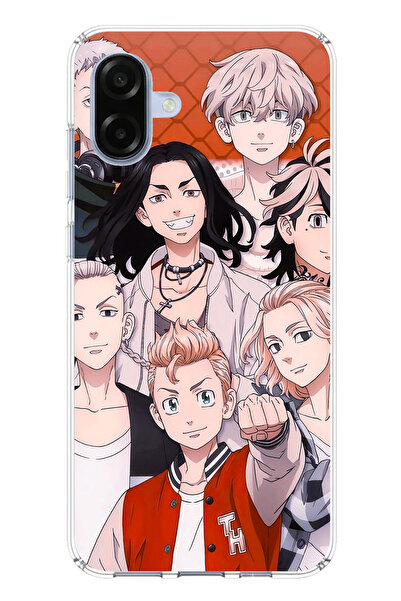 TechTree حافظة سيليكون متوافقة مع هاتف سامسونج جالاكسي A07 بشخصيات طوكيو ريفي...