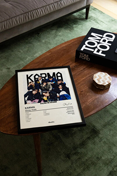 Thetic Stray Kids - KARMA Colecție de Albume PREMIUM Poster Spotify!