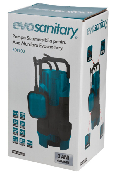 EVOSANITARY Submersible Pump for Dirty Water SDP 900 W