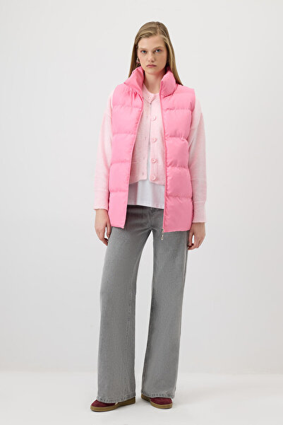 Touché Privé Quilted Vest with Zipper