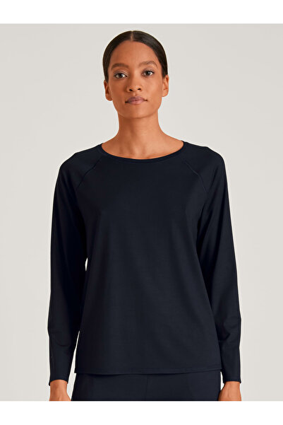 Calida Rundkragen Langarmshirt für Damen