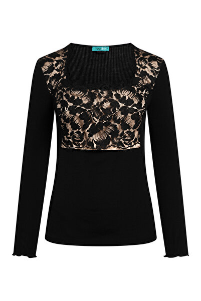 TOOche Tricou și top „Orhidee închisă”