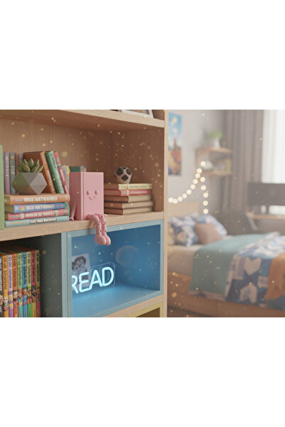 craftopya Sevimli Kitap Figür - Kitaplık Süsü- Dekor