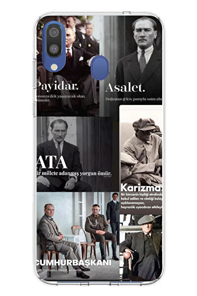 TechTree حافظة سيليكون متوافقة مع هاتف سامسونج جالاكسي M20 من أتاتورك أسيتيبي...