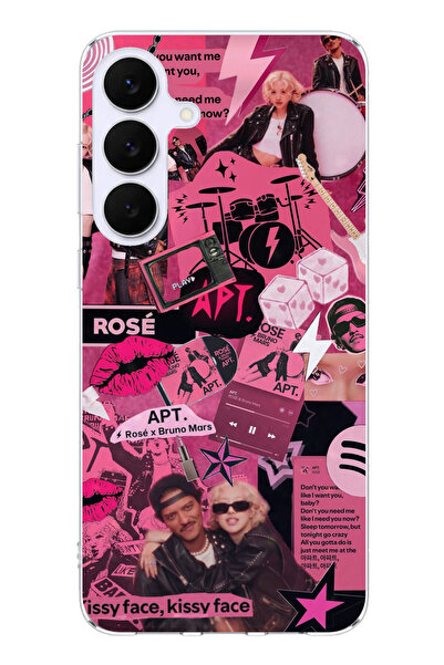 TechTree حافظة سيليكون متوافقة مع هاتف سامسونج جالاكسي S25 FE من بلاك بينك كو...