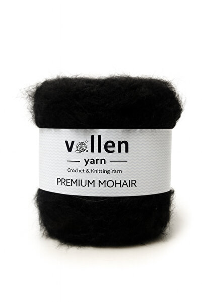vollen yarn Premium Mohair Knitting Yarn 100Gr 250m – Soft Lightweight Plump Texture |   25% Wool |   Shawl Cardigan Sweater Scarf Rope