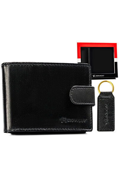 Other Gift set: men's leather wallet and keychain - Rovicky