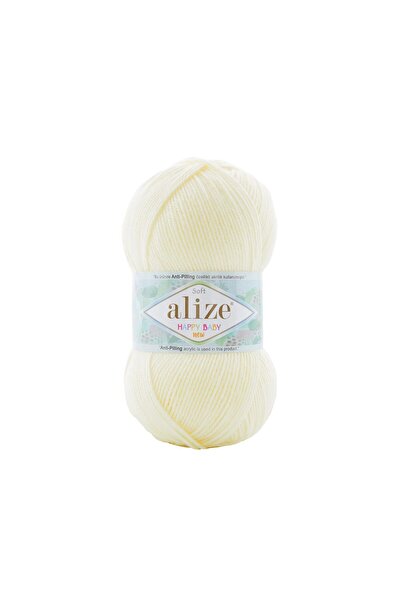 Alize 5 Adet Happy Baby New 62 Krem