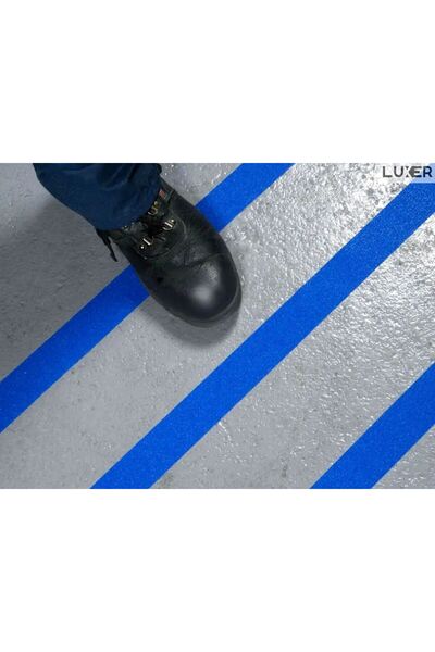 LUXER Anti-Slip Adhesive Tape For Stairs/Steps Indoor/Outdoor, Dimensions 5 cmx5 m, Blue