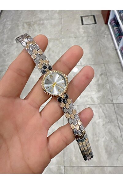 LOOQ Roma Rakam Petek Tasarım Kordon Şık Kadın Kol Saati