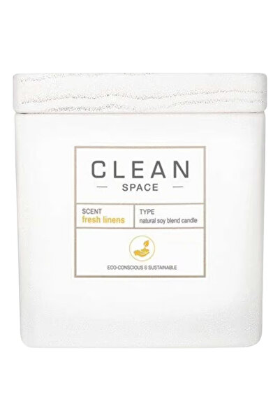 Clean Lumânare parfumată Space Fresh Linens, 227 g