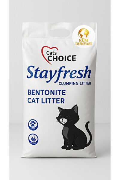 Kum Dünyası Stayfresh Süper Topaklaşan Kedi Kumu 10 LT