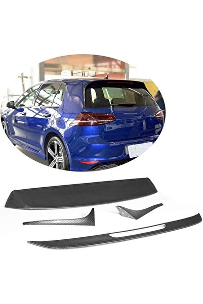 X POWER TUNİNG VW GOLF 7 2012-2016 MK7 PLASTİK BOYASIZ 4.PARÇA GTİ SPOİLER