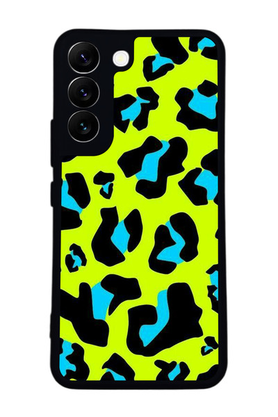 BGAKSESUAR حافظة سوداء متوافقة مع هاتف سامسونج جالاكسي S22 - سيليكون ناعم، وا...