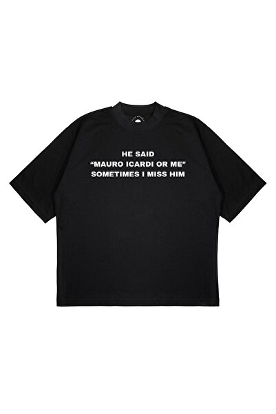 TRAGEDY Unisex Oversized Mauro-Wanda or Printed Boxy Fit Thick Fabric T-Shirt