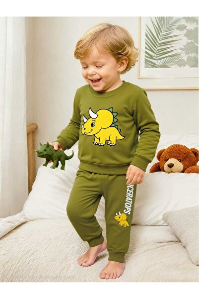 RONYPONY Boy's Casual Suit - Trend Print 2-Piece Set