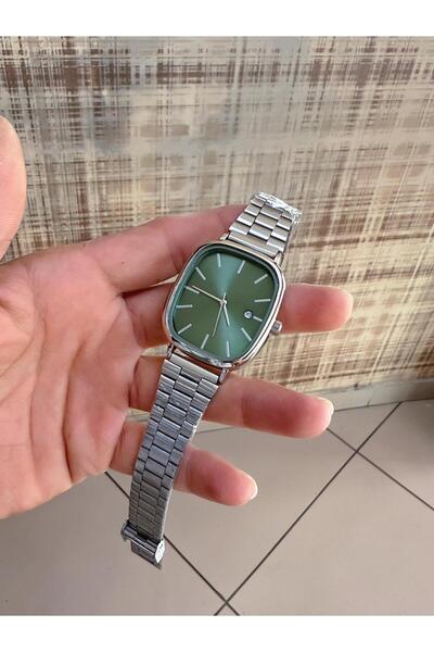 LOOQ ساعة يد رجالية بتصميم ريترو مع تقويم