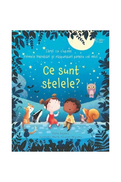 Univers Enciclopedic Junior Ce sunt stelele? Carte cu clapeta ridicată, Usbor...