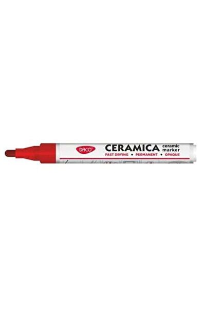 Daco Marker pentru Ceramica Daco, Culoare Rosu, Model MK502R