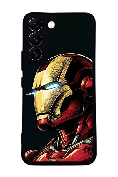 BGAKSESUAR حافظة سوداء متوافقة مع هاتف سامسونج جالاكسي S22 - سيليكون ناعم، وا...