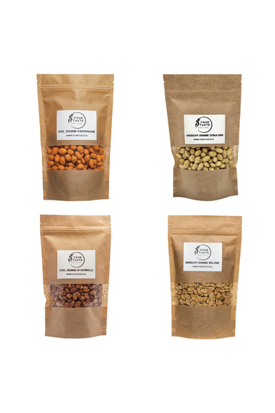 Your Taste Ziemne paprykowe 500g + Ziemne cebulowe 500g + Ziemne solone 500g ...