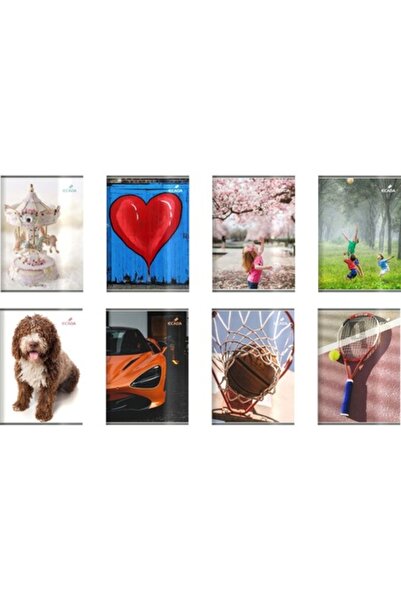 Ecada Set 12 caiete A5 48 File Policrom dictando ECADA, capsate