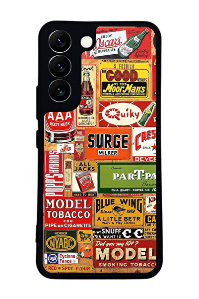 BGAKSESUAR حافظة سوداء متوافقة مع هاتف سامسونج جالاكسي S22 - سيليكون ناعم، وا...