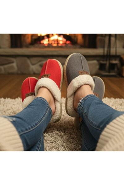 PAPUCUMUN DÜNYASI Women's House Slippers Winter Slippers Dowery Set Guest Slippers