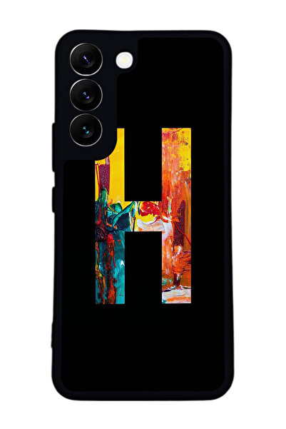 BGAKSESUAR حافظة سوداء متوافقة مع هاتف سامسونج جالاكسي S22 - سيليكون ناعم، وا...