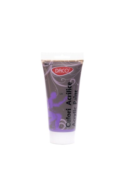 Daco Vopsea acrilică, Daco, 200 ml, Liliac