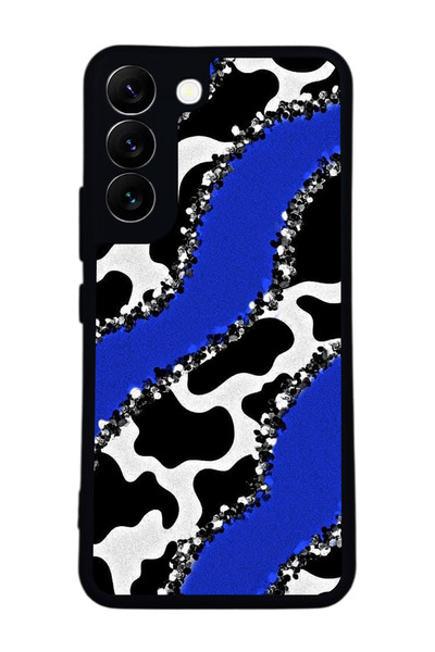 BGAKSESUAR حافظة سوداء متوافقة مع هاتف سامسونج جالاكسي S22 - سيليكون ناعم، وا...