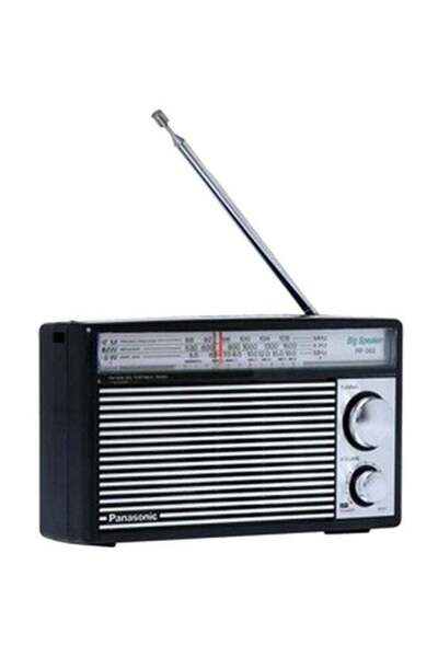 PANASONIC PROFESSIONAL Panasonic Portable 3 Band Classic Radio RF-562DD Black...