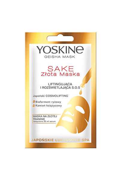 yoskine Mască facială cu efect de lifting Geisha, 20 ml