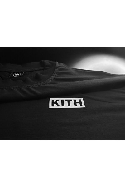 PURE EFFECT Унисекс прекалено голяма тениска с релефно лого KITH, принт, бокс...