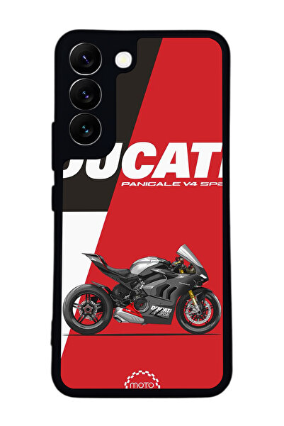 BGAKSESUAR حافظة سوداء متوافقة مع هاتف سامسونج جالاكسي S22 - سيليكون ناعم، وا...