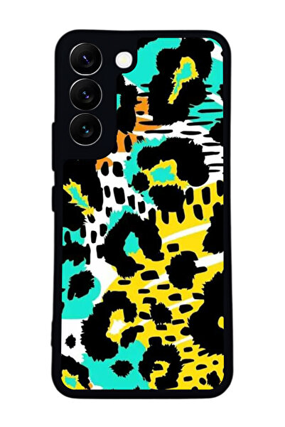 BGAKSESUAR حافظة سوداء متوافقة مع هاتف سامسونج جالاكسي S22 - سيليكون ناعم، وا...