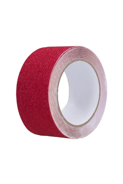 LUXER Anti-Slip Adhesive Tape For Stairs/Steps Indoor/Outdoor, Dimensions 5 cmx5 m, Red