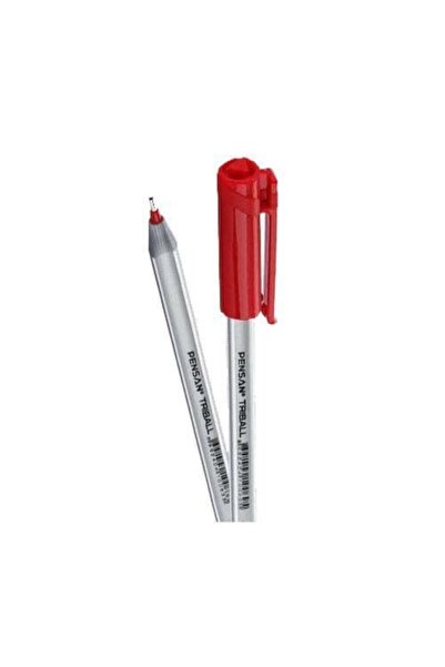 Pensan Set pixuri tribale, vârf de 1 mm, 60 de piese, cerneală roșie, corp din plastic cu capac