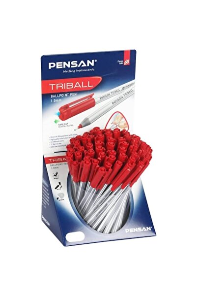 Pensan Set pixuri tribale, vârf de 1 mm, 60 de piese, cerneală roșie, corp di...