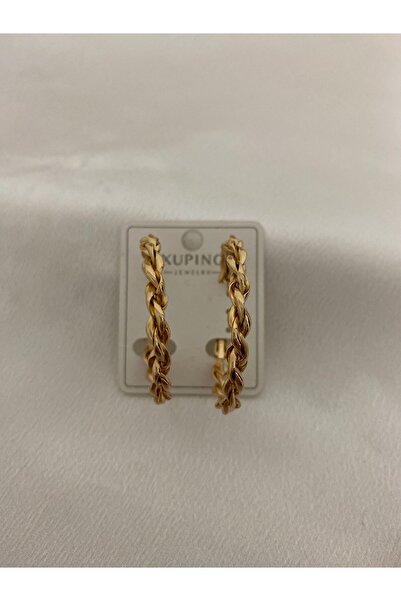 XUPING JEWELRY Large Twist Xuping Steel Earrings