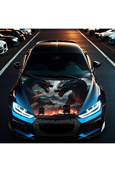 Avex Folie auto pentru capotă "Hood Art", rezistentă la exterior, mărimea S (150 x 110cm) - Cod: AVX-CAPOTA-022S