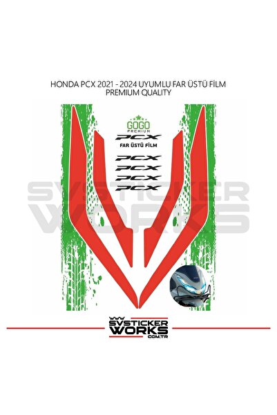 ARONA ملصق فيلم أمامي لهوندا PCX، رقيق وشفاف، موديلات 2021 - 2024