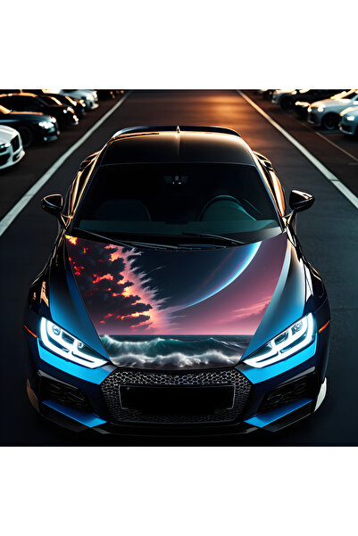 Avex Folie auto pentru capotă "Hood Art", rezistentă la exterior, dimensiune L (180 x 130cm) - Cod: AVX-CAPOTA-023L