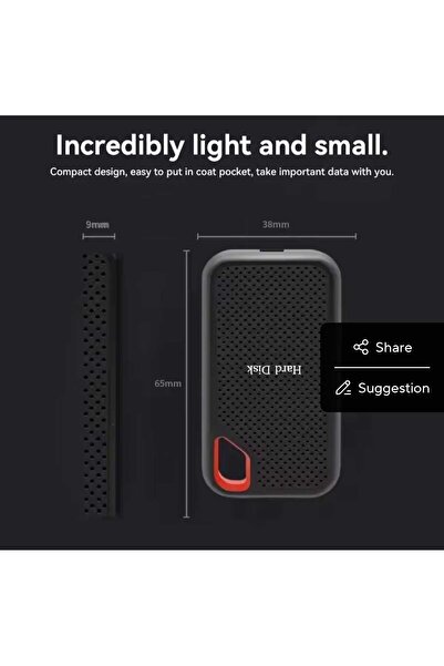 Generic 2TB External SDD Drive